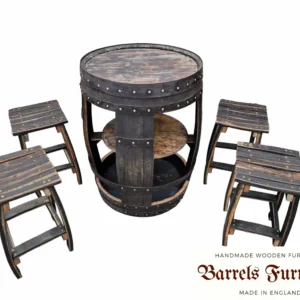Whiskey Barrel Bar Tables