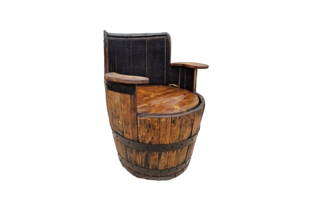 whiskey barrel lounge set